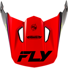 Kinetic Rally Helmet Visor Red/Black/White Xs/Sm