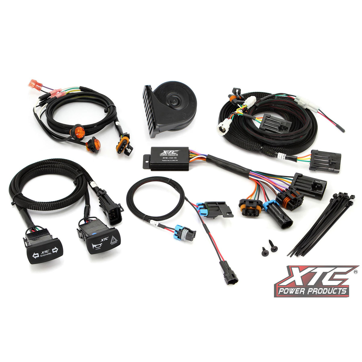 Auto Turn Signal Kit W/ Horn And Front Drl Lights Can