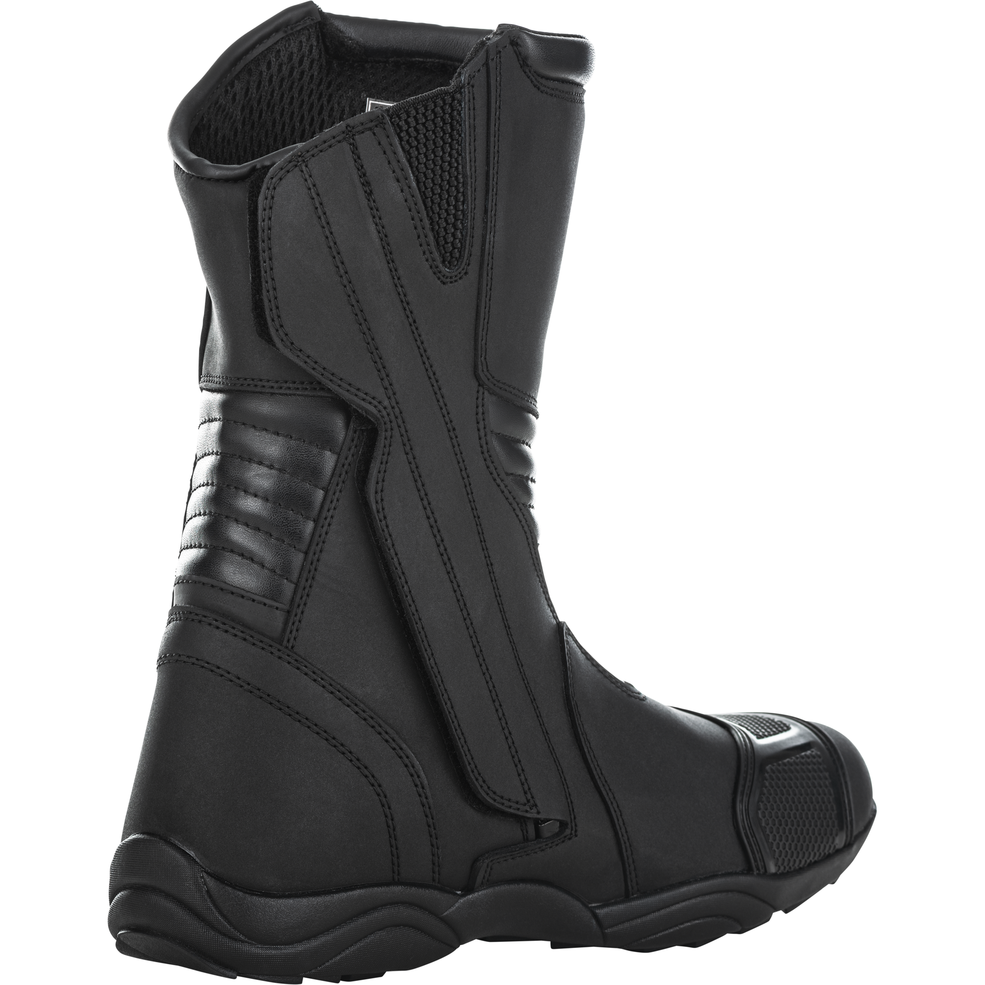 Milepost Boots Black Sz 08