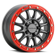 Alpha Bdlk 15x7 5/4.5 (+25mm) Gunmetal/Red