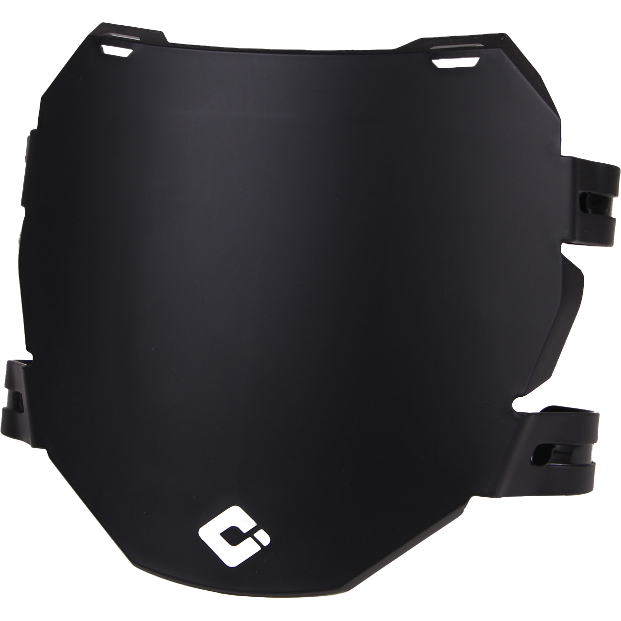 Downhill/E Bike Number Plate Black