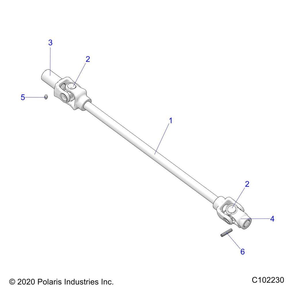 
                      
                        Polaris RZR U-Joint Kit, Genuine OEM Part 2203703, Qty 1
                      
                    