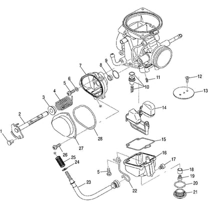 Polaris ATV Carburetor Assembly - 3131707