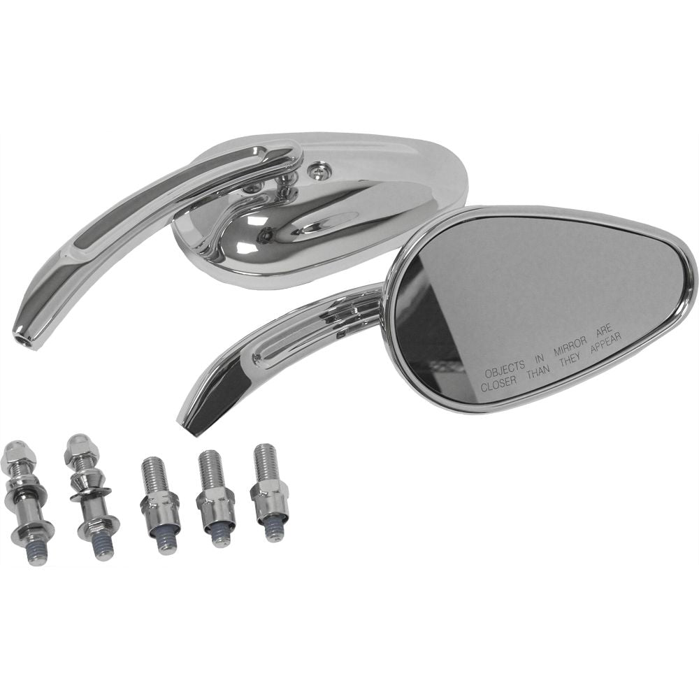 Mirrors Chrome Tapered Chrome