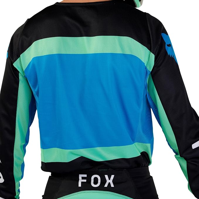 
                      
                        Fox Racing Men's 180 Ballast Motocross Jersey Black/Blue 31275-013
                      
                    