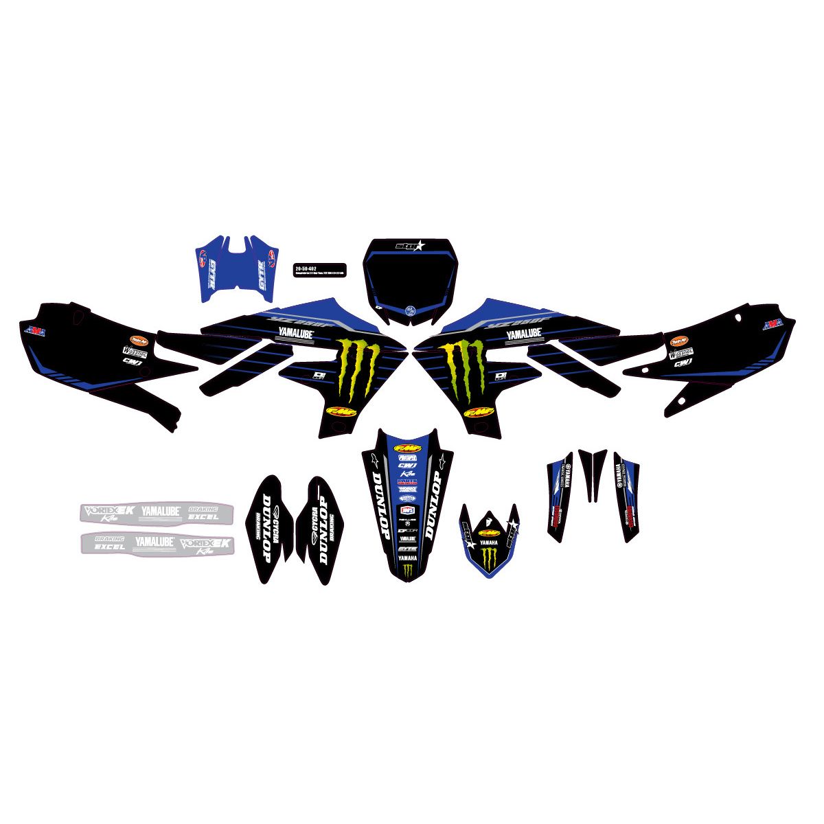 Complete Kit 22 Star Yam White Bg