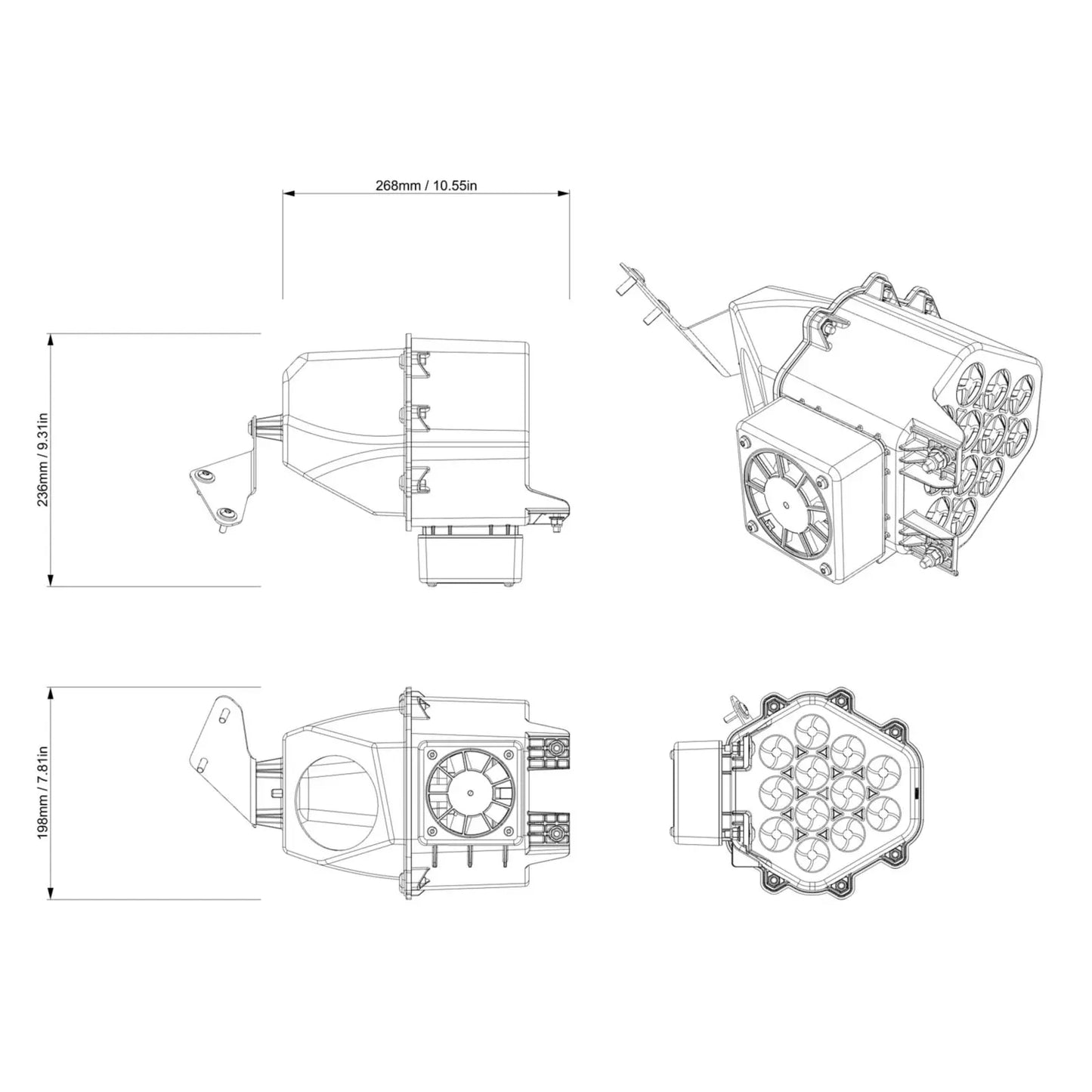 Can-Am SMART Particle Separator 715007187