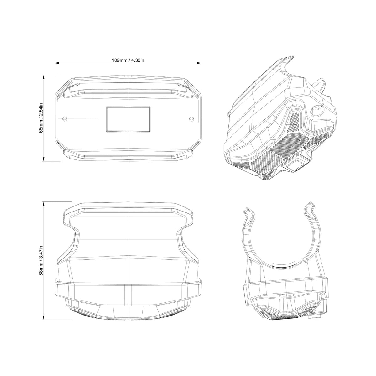 Can-Am SxS Dome Light 715009228