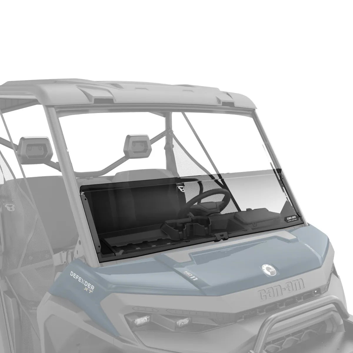 Can-Am Defender Half Windshield - Hardcoated 715010075