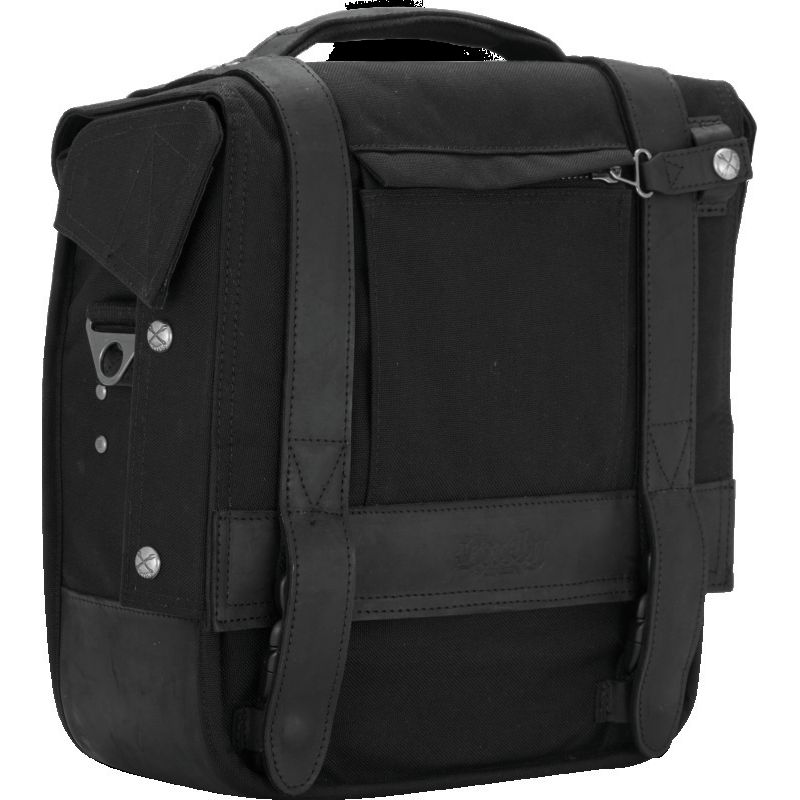 Burly Brand Voyager Saddlebag Each - Black