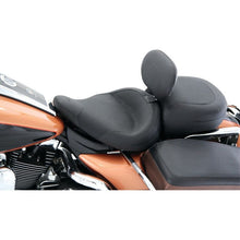 Mustang 83-21 Harley Electra Glide,Rd King Police Standard Touring Passenger Seat Textured - Black