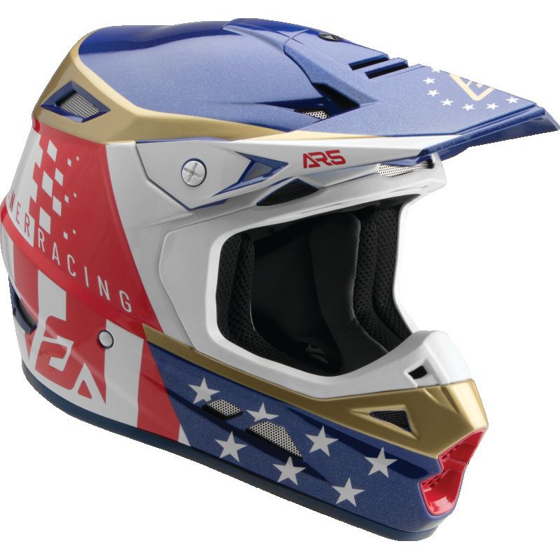 Answer AR5 Rally Helmet Mips Red/White - XS