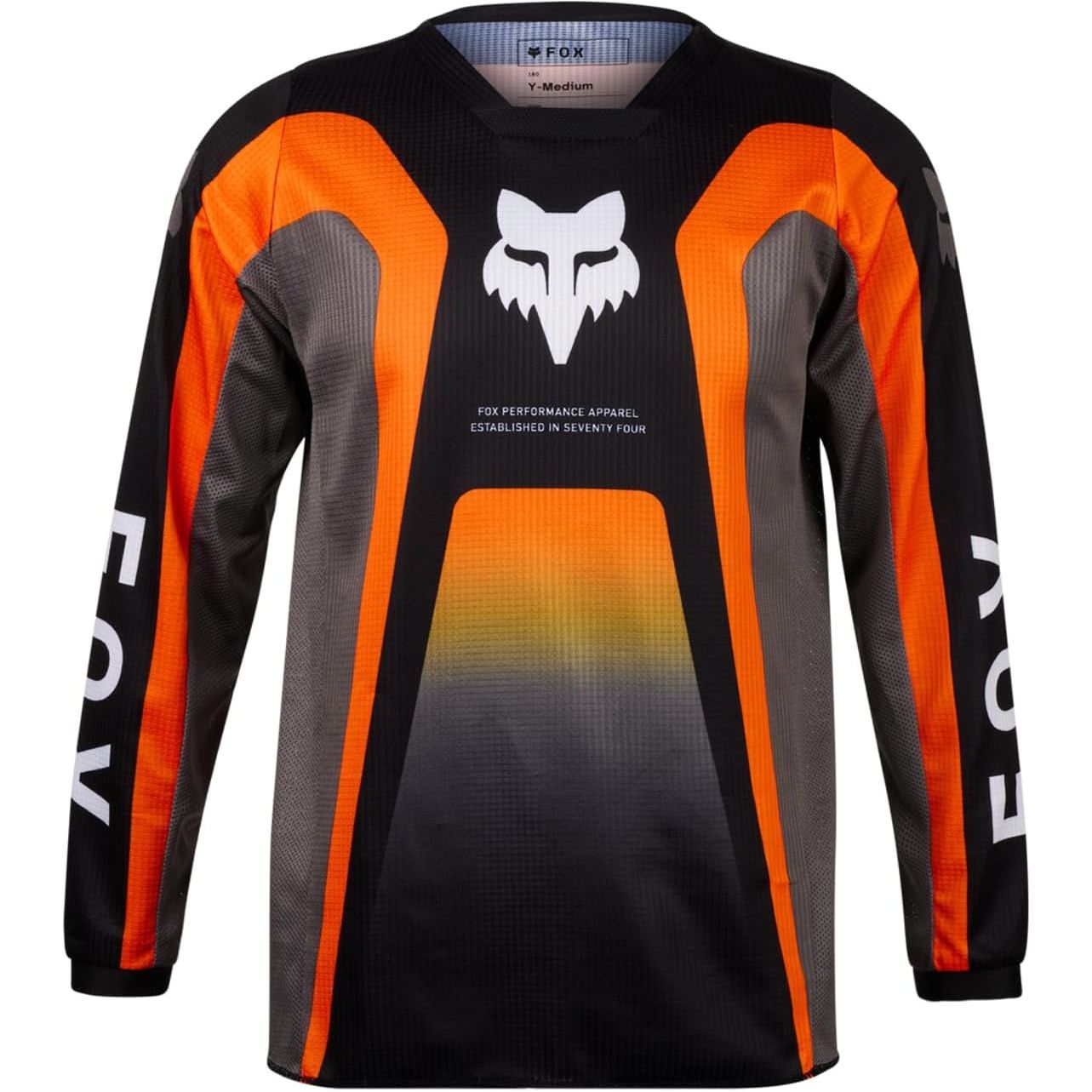 Fox Racing Boys' Youth 180 Ballast Motocross Jersey Black/Grey 31426-014