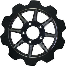 High Carbon Steel Phoenix Rear Rotor Black 11.8"