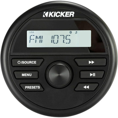 KICKER Bluetooth Media Center - Round 46KMC2