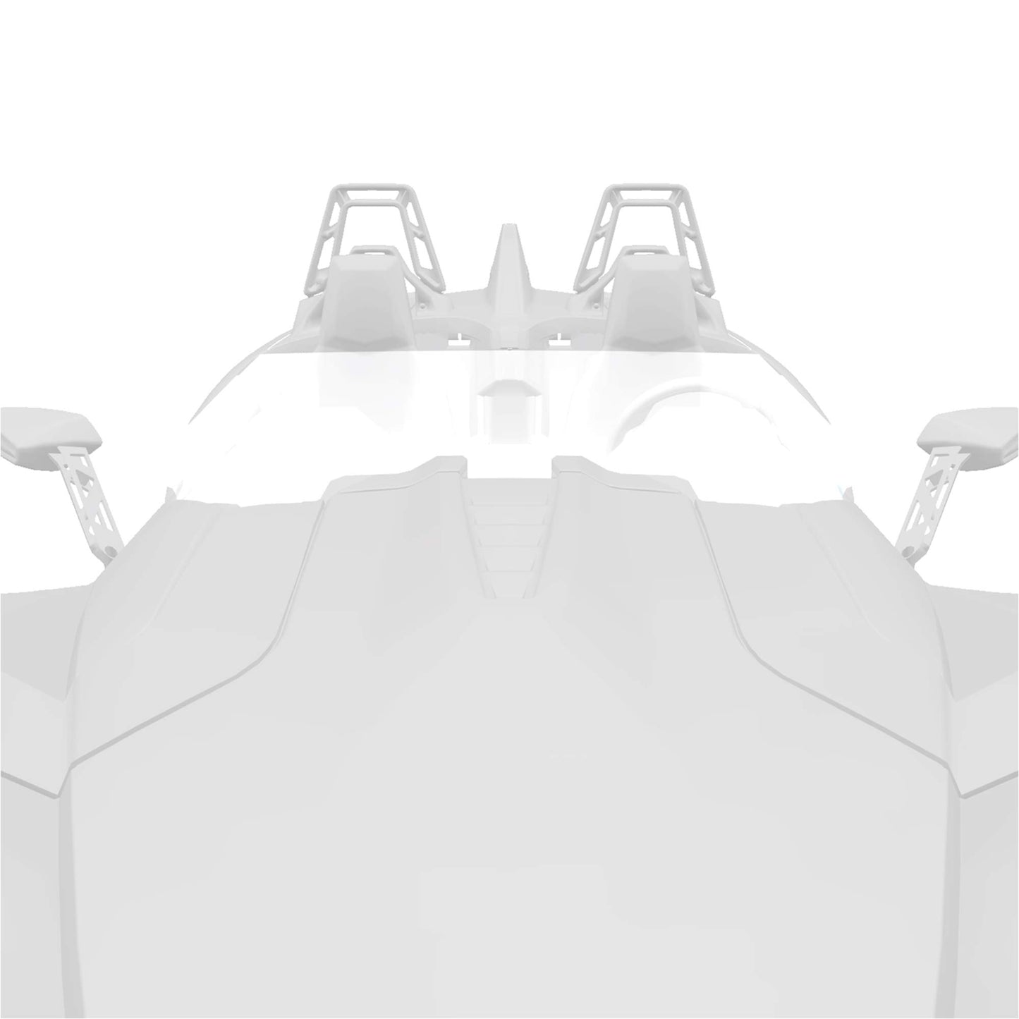 Slingshot Ripper Series Wind Deflector - Standard Clear - 2881751