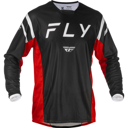 Kinetic Mesh Center Jersey Black/White/Red Lg