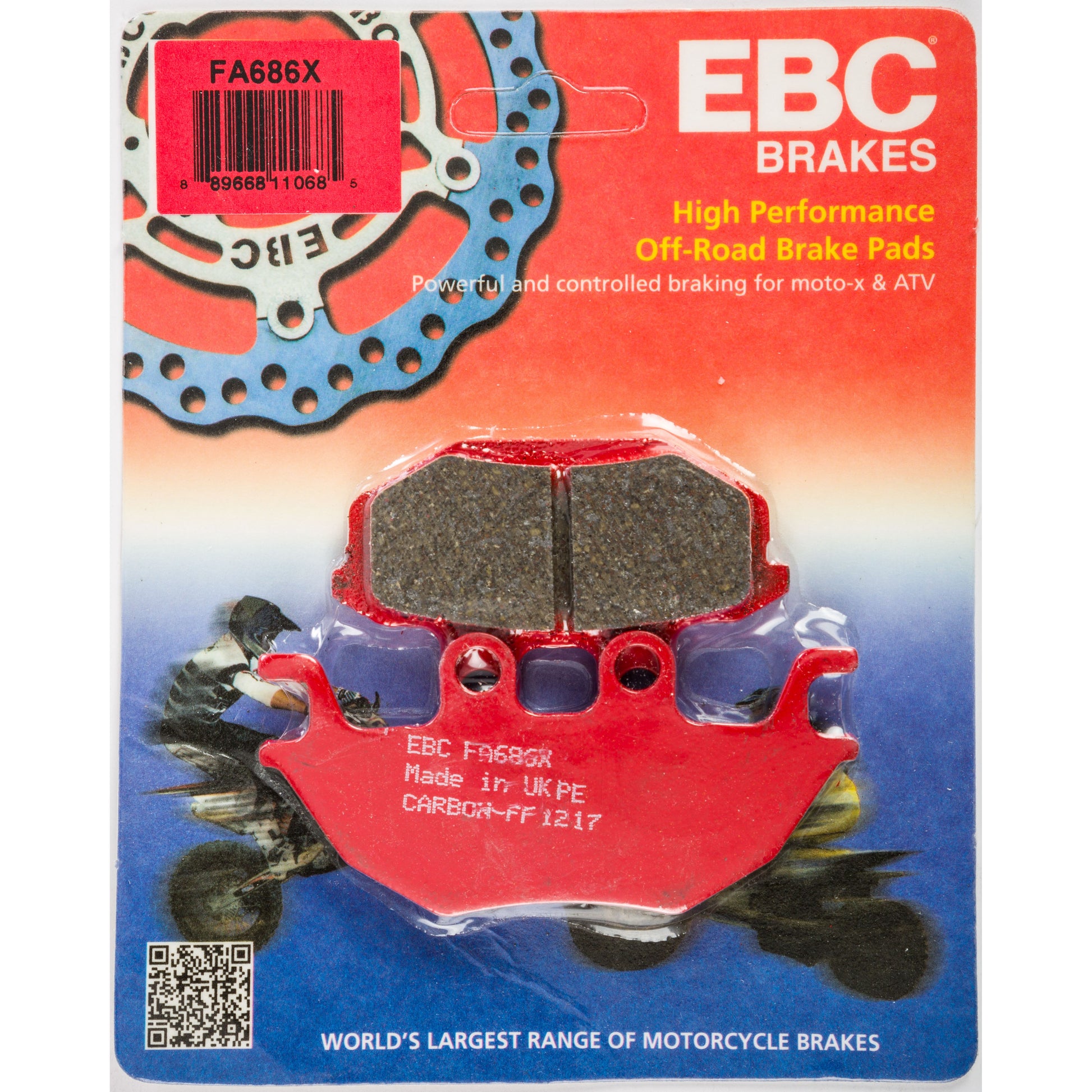 Brake Pad Fa686x Carbon X Series