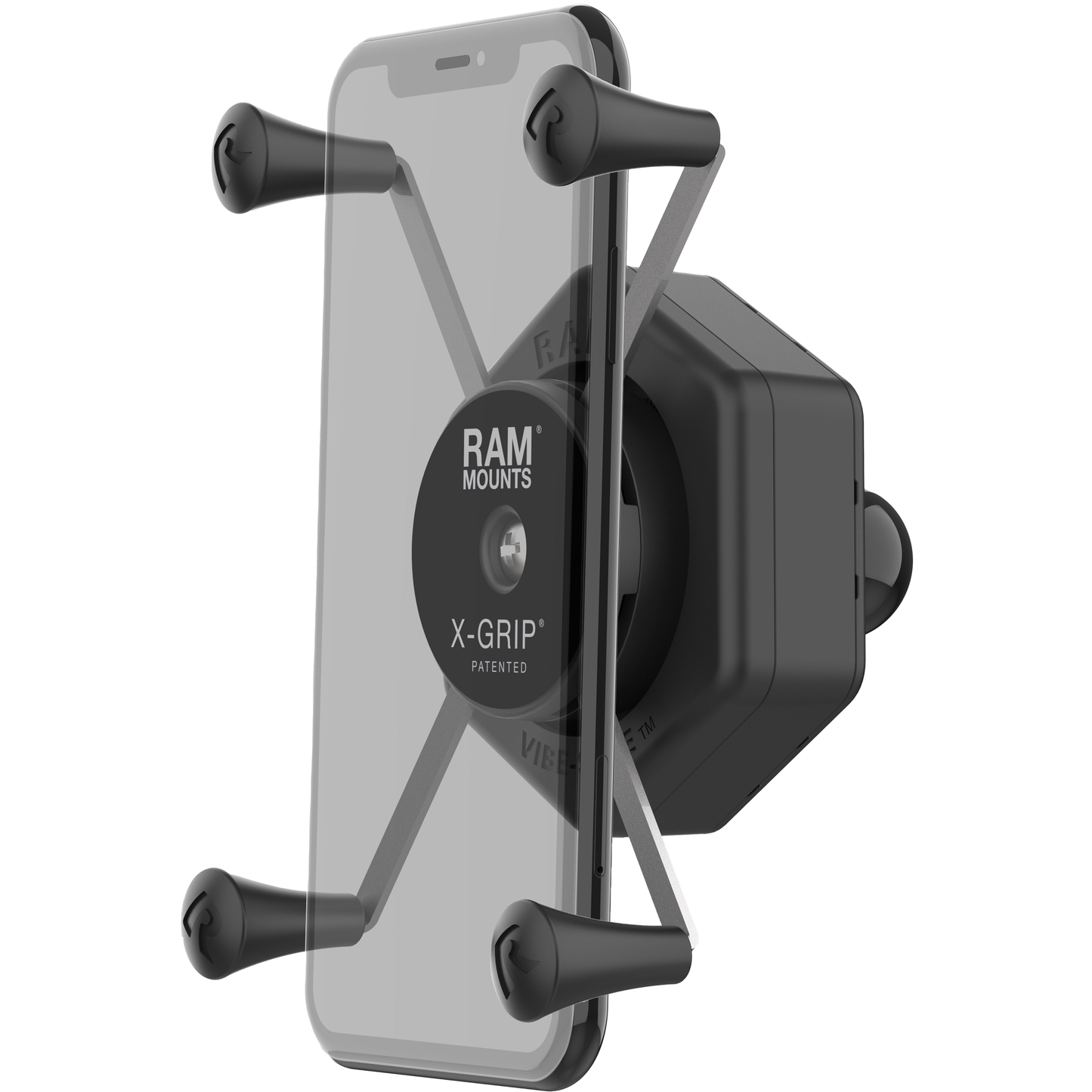 X Grip Vibe Safe Phone Holder Large With Ball Adapter