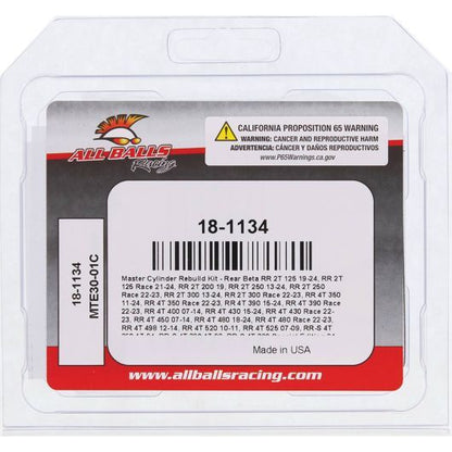 Master Cylinder Rebuild Kit