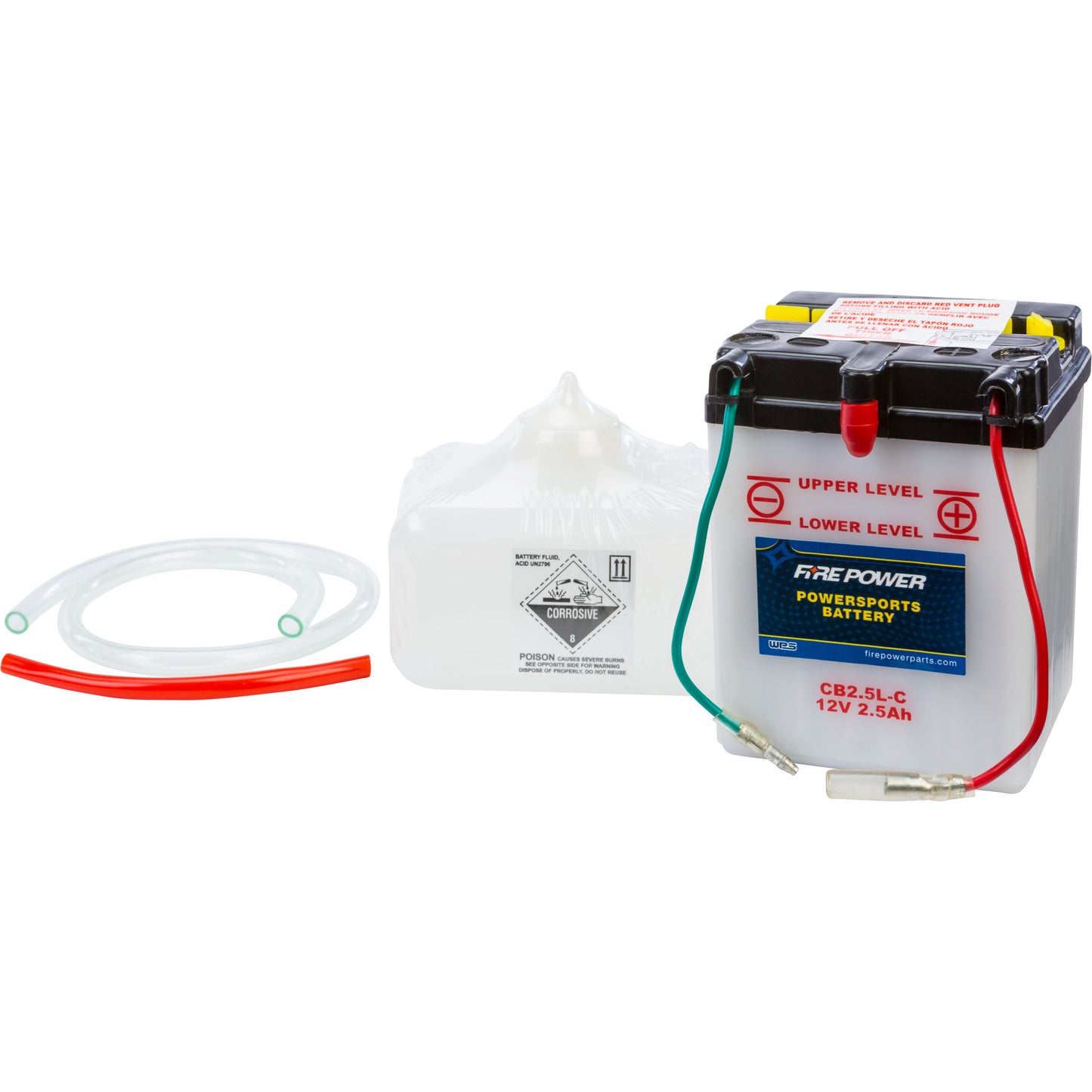 Battery W/Acid Cb2.5l C 12v Heavy Duty