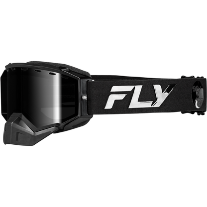 Zone Elite Snw Goggle Blk/Blk W/Blk Mir/Plrzd Smoke Lens