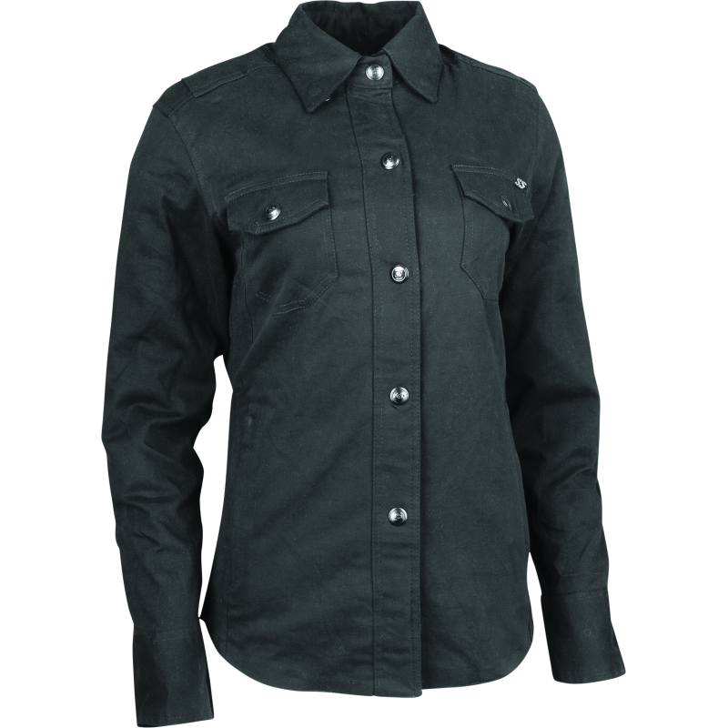 Speed and Strength Speed Society Armored Moto Shirt Black Womens - 3XL