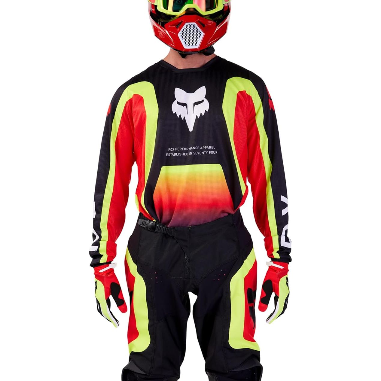 Fox Racing Men's 180 Ballast Motocross Jersey Black/Red 31275-017