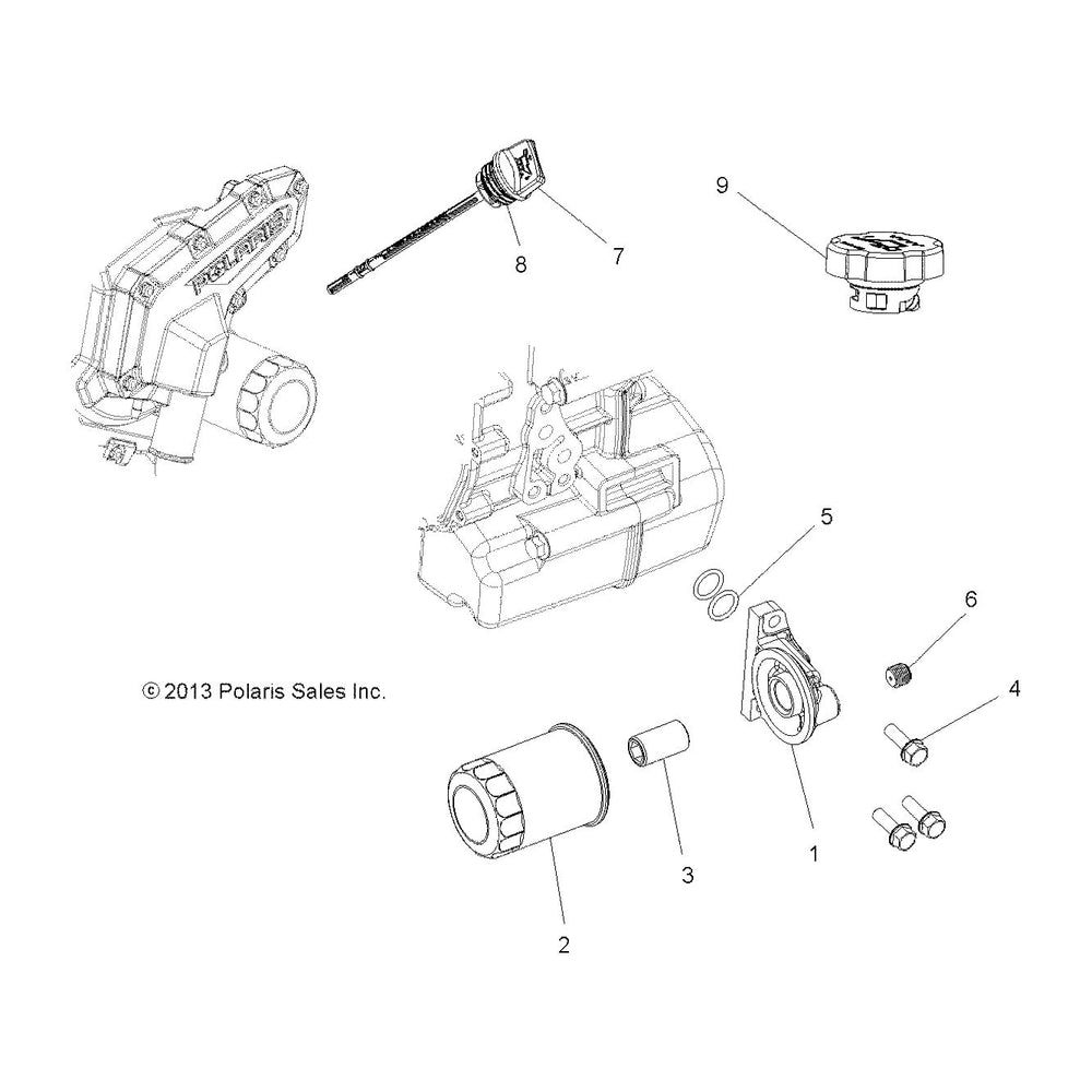 
                      
                        Polaris Ranger Oil Filter Adapter, Machined, Genuine OEM Part 5137435, Qty 1
                      
                    