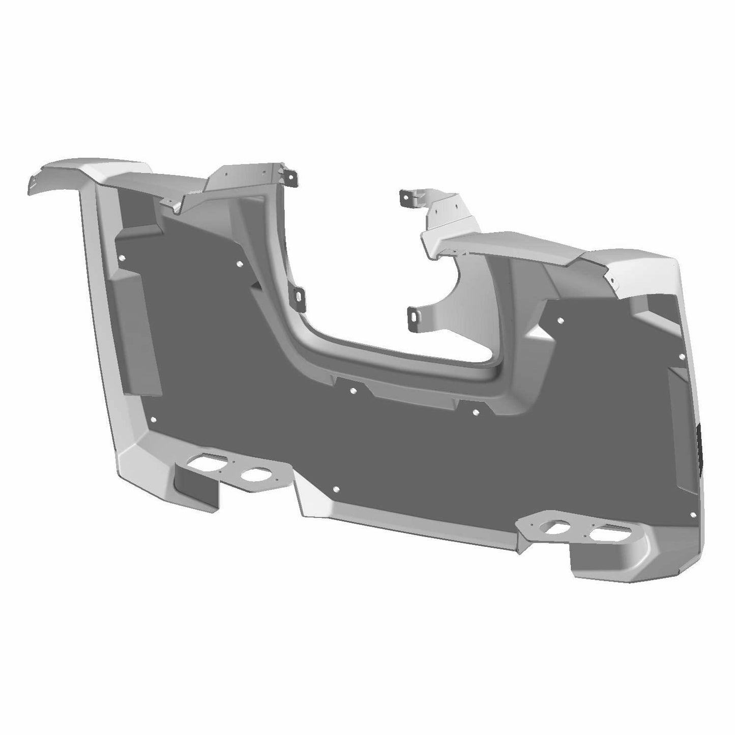 Polaris ATV Cab Assembly, Rear, Orange Burst, Genuine OEM Part 2635180-647, Qty 1