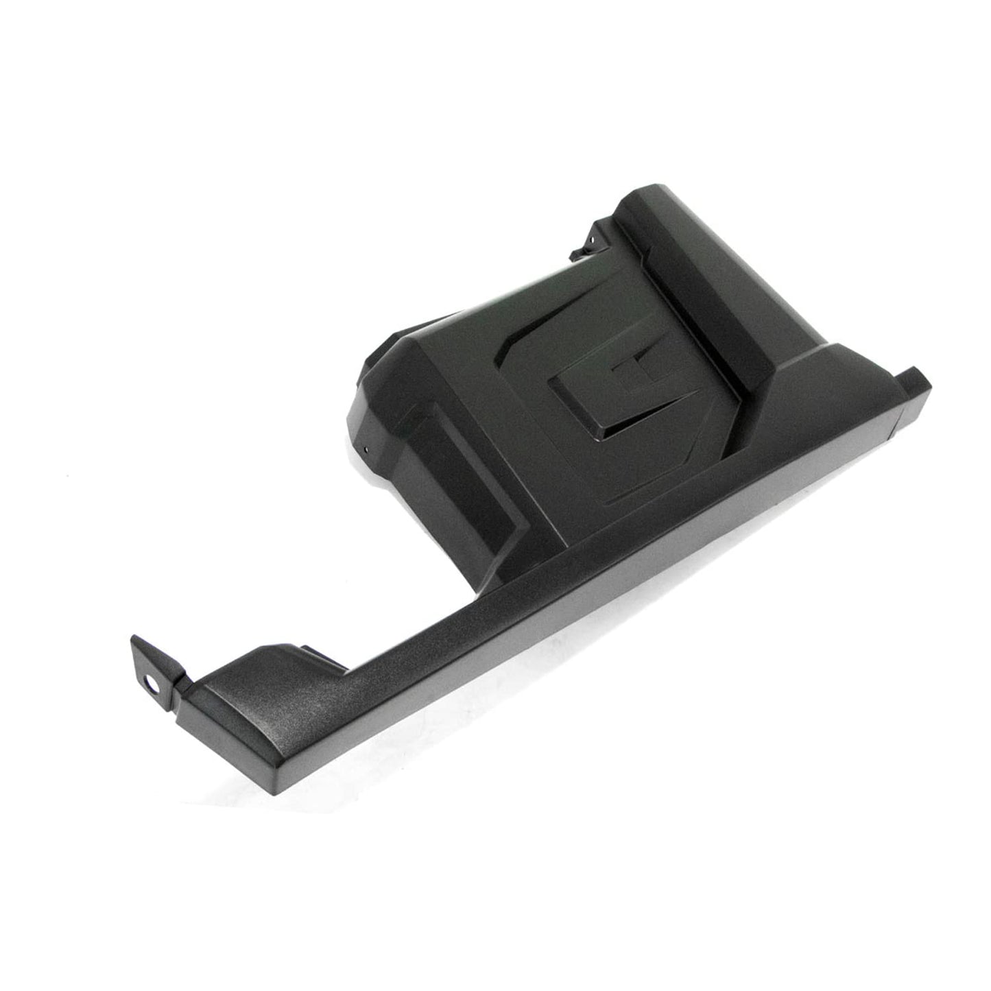 Polaris Ranger Left Hand Center Fender with Rocker, Gloss Black, Genuine OEM Part 5450352-070, Qty 1