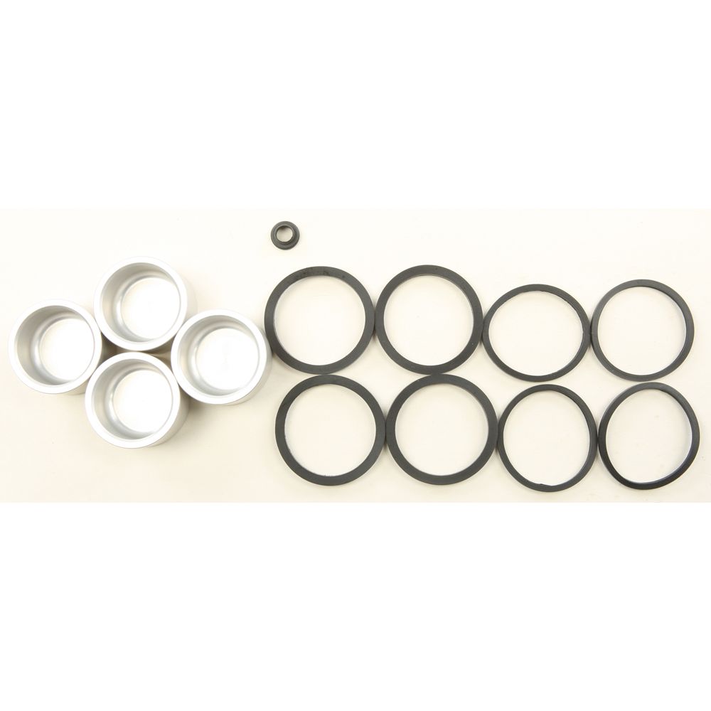 Caliper Rebuild Kit W/Pistons Front Flt