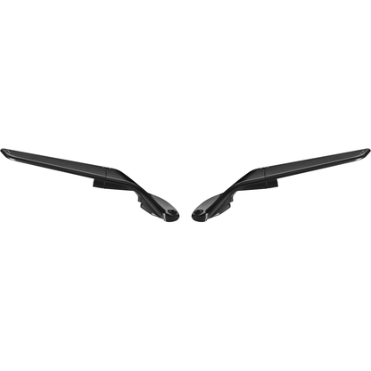 Stealth Sport Mirror Black Pair Kaw