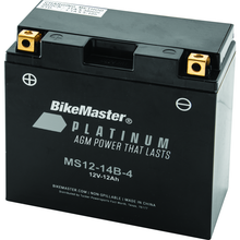 BikeMaster AGM Battery - MS12-14B-4