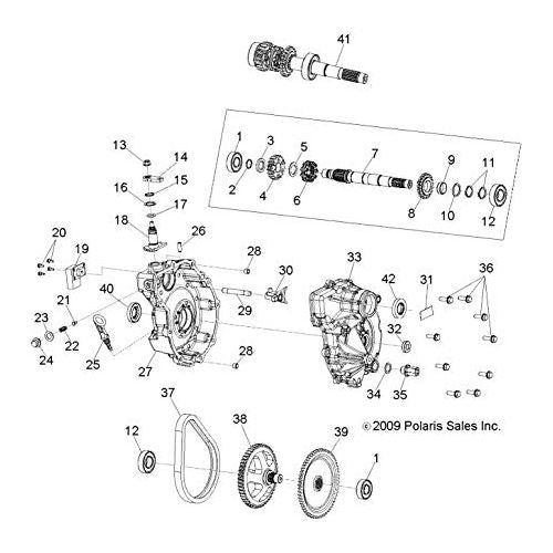 Polaris ATV Detent Plug, Genuine OEM Part 3233682, Qty 1