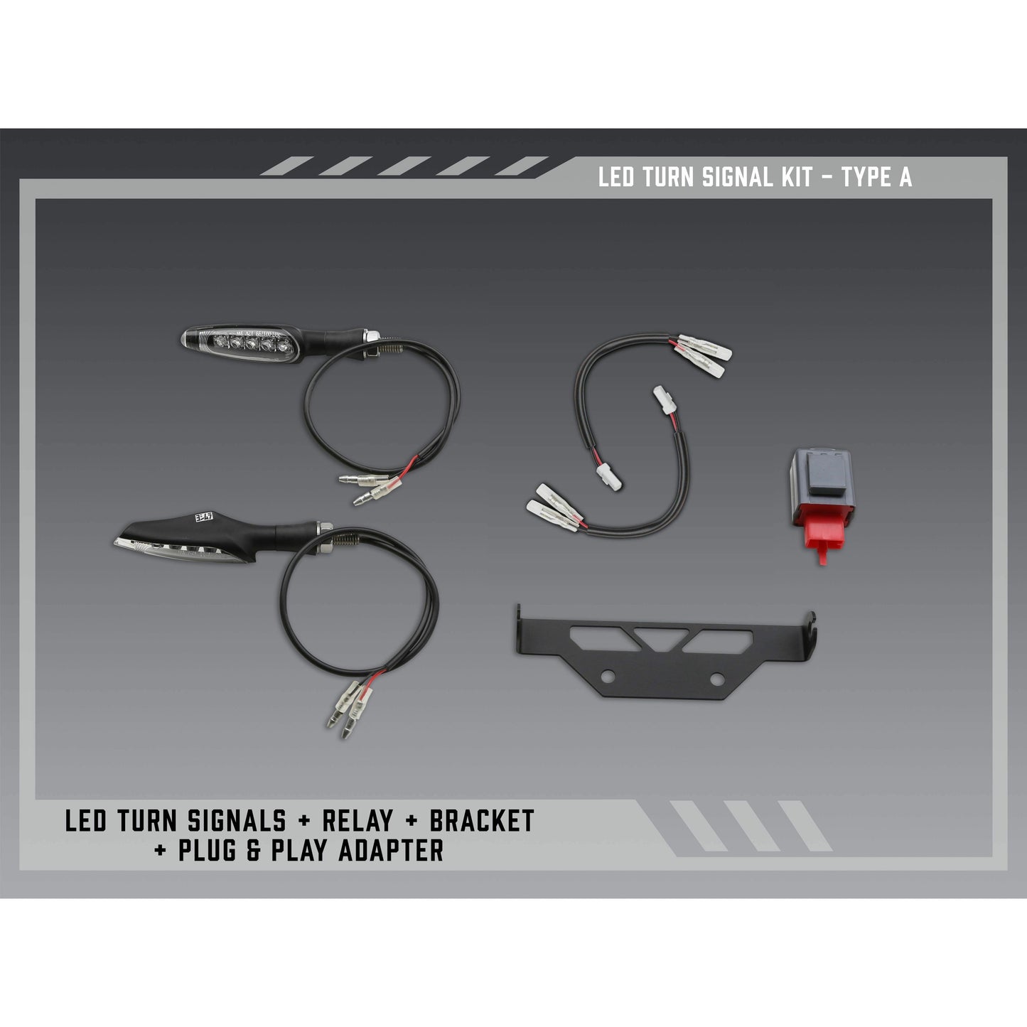 Fe V2 Stnd Led Turn Sig Kit A