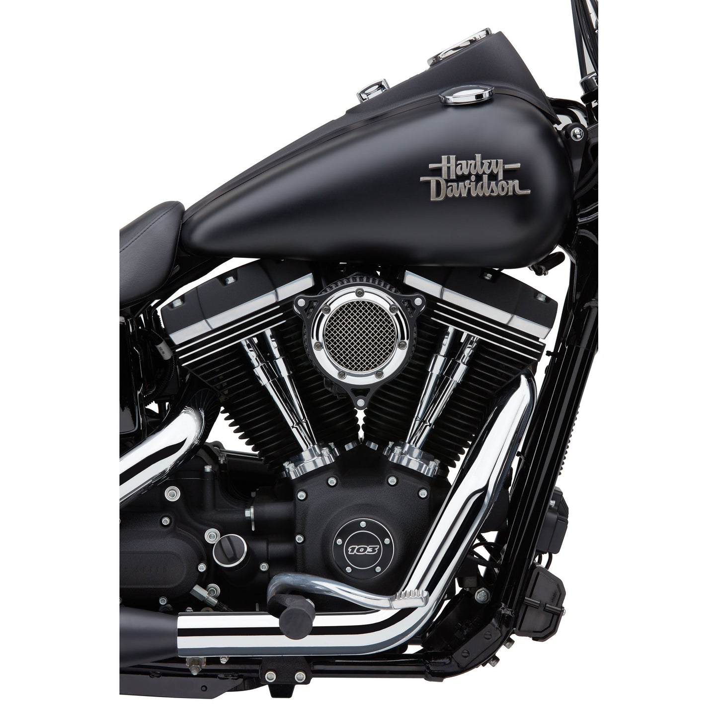 Rpt Air Intake System Chrome / Black Softail 18 22