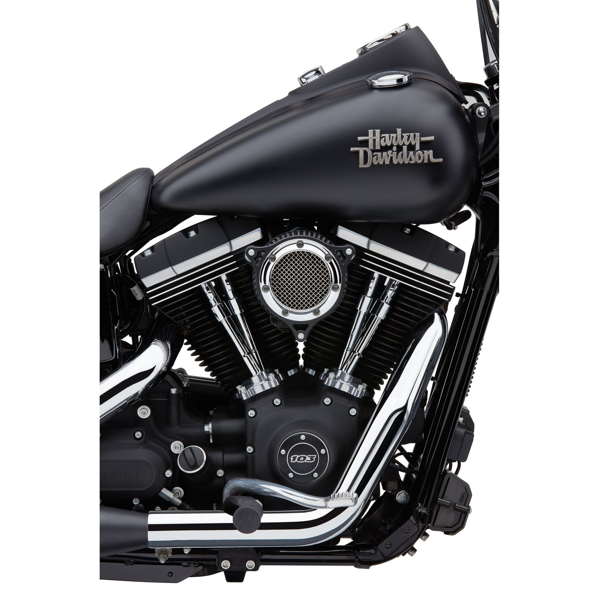 Rpt Air Intake System Chrome / Black Softail 18 22