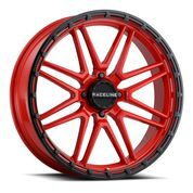 Krank Xl Wheel 18x7 4/137 3.5+3.5 (0mm) Blk/Red