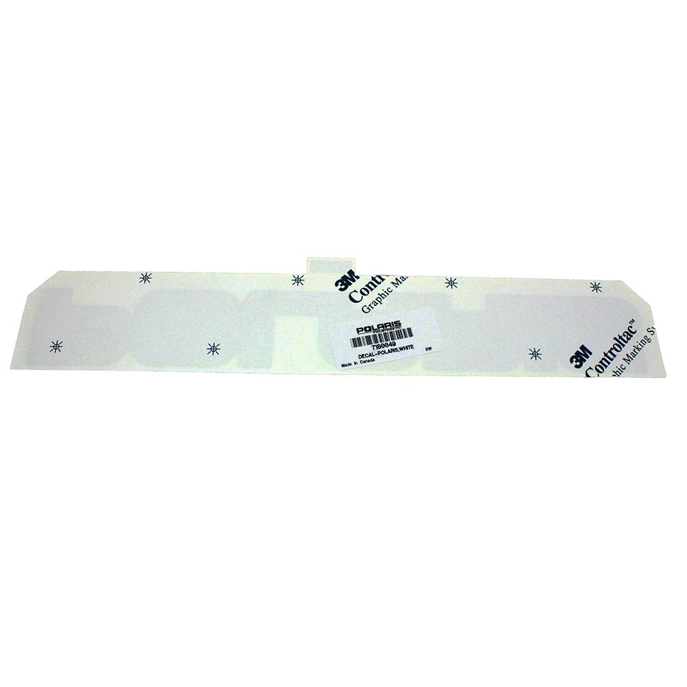 
                      
                        Polaris RZR White Polaris Decal, Genuine OEM Part 7180049, Qty 1
                      
                    