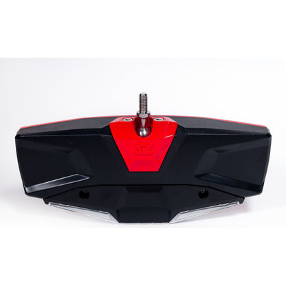 Bezel Halo Billet/Led/Cast Red