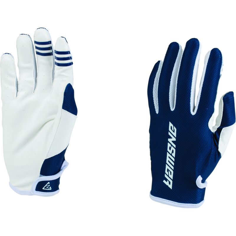 Answer 23 Ascent Glove Navy/White - Medium
