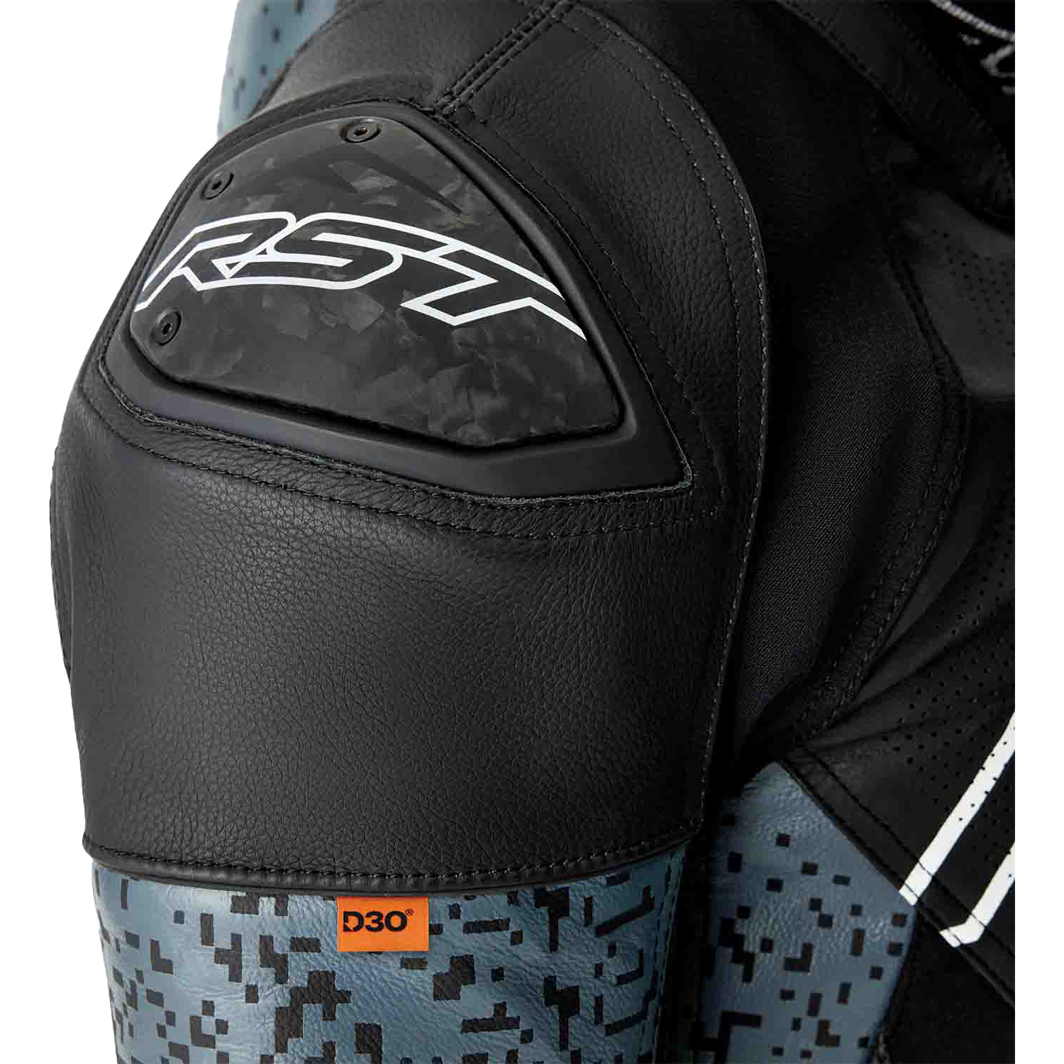 Ps Supersport K D3o Jacket Grey/Black Leather Sm