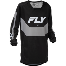 Youth Kinetic Jersey Black/Grey Ym