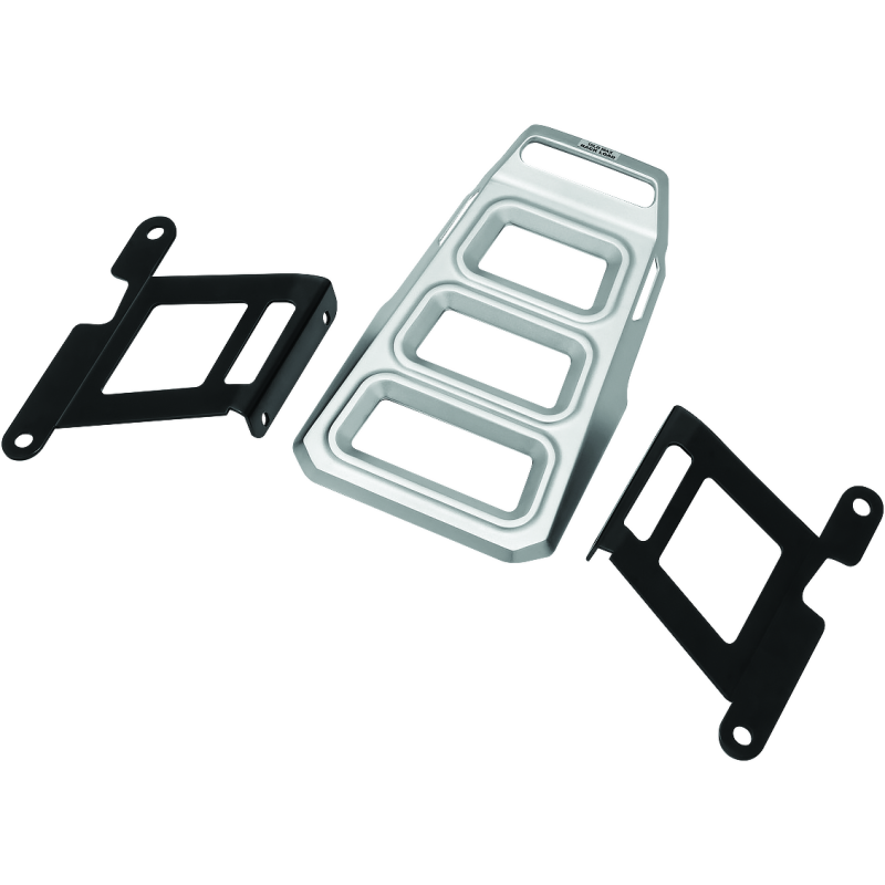 Kuryakyn Dillinger Luggage Rack Silver