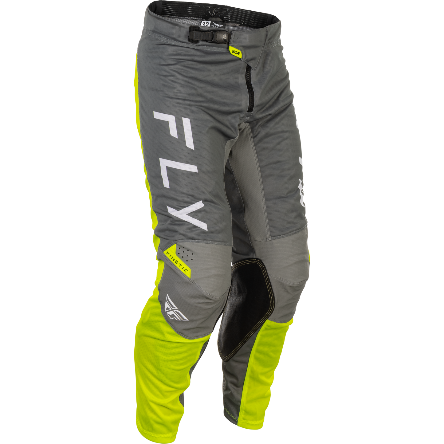Kinetic Mesh Center Pants Grey/White/Hi Vis Sz 30