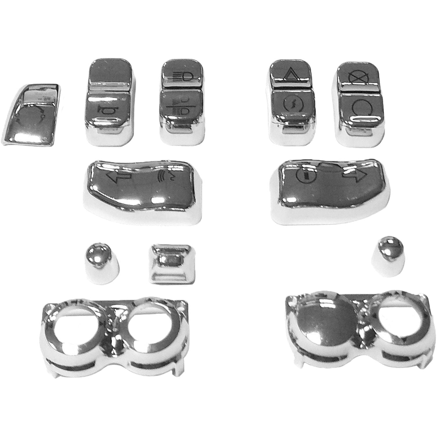 Switch Cap Kit Chrome `16 Up Flht/Fltr Exc Se Models
