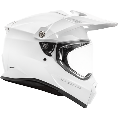 Trekker Solid Helmet White Sm