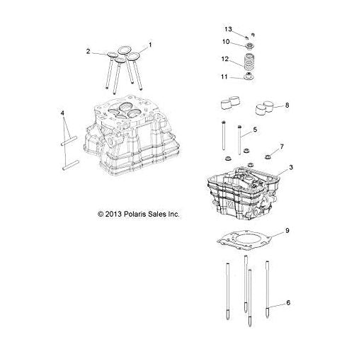 
                      
                        Polaris GEM Valve Retainer, Genuine OEM Part 5137758, Qty 1
                      
                    