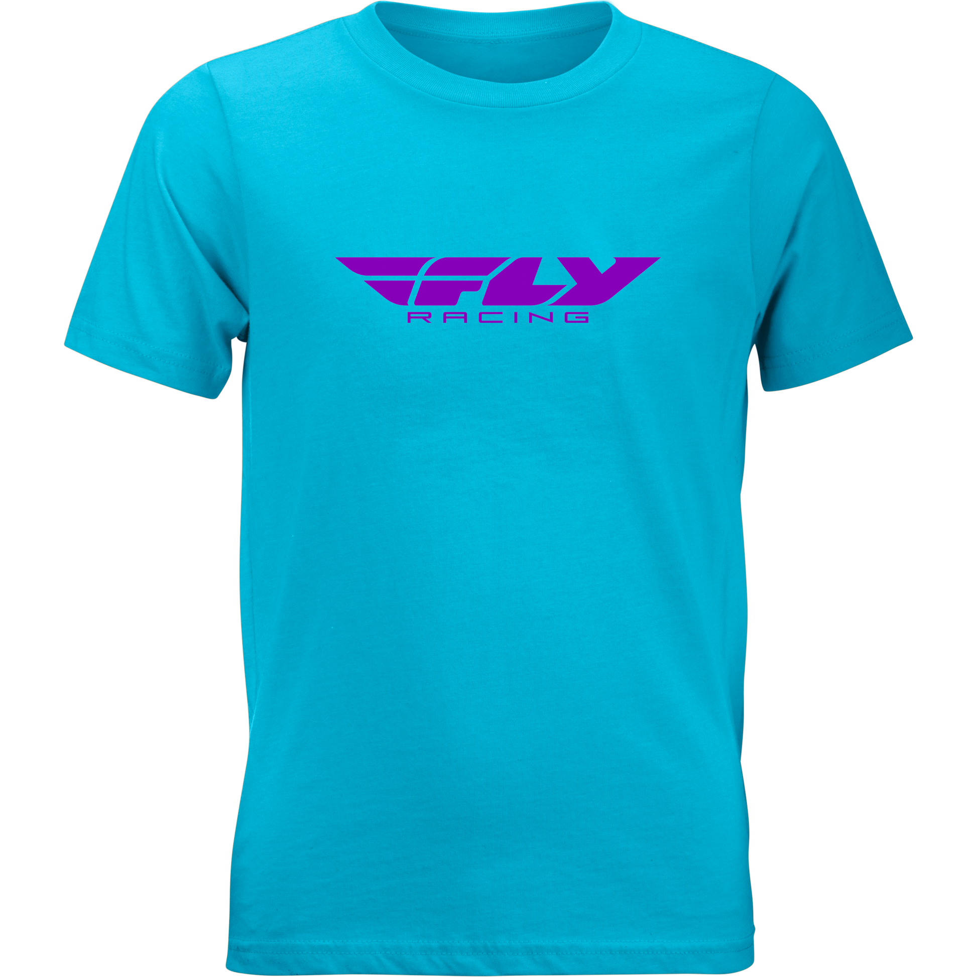 Youth Fly Corporate Tee Blue/Purple Yl